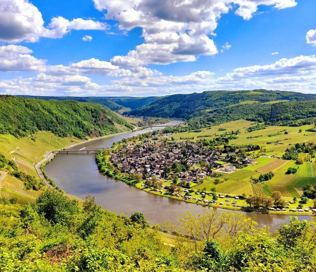 Ferienwohnung Aroma Moselblick بورجين المظهر الخارجي الصورة
